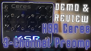 Video thumbnail for KSR Ceres 3 Channel High Gain Preamp Pedal (Demo and Review) by Fuzz Imp
