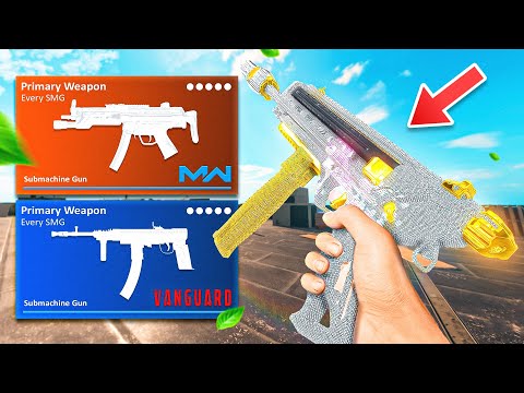 40 KILLS with EVERY SMG in Warzone + Best Class Setups