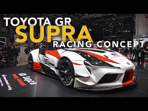 Toyota GR Supra Racing Concept First Look - 2018 Geneva Motor Show