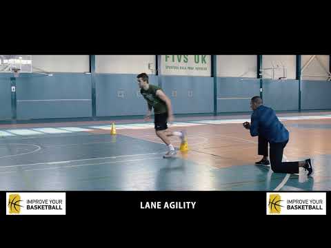 Lane agility- test
