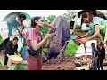 Buffalo Cow Please Agree Girls Evening Milk Extraction Competition Chhoriyan Chali Gaon