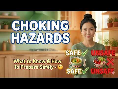 Choking Hazards | Foods to Avoid and How to Prepare Food Safely