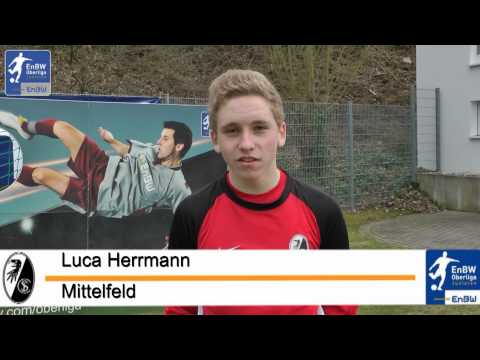 C-Junioren SC Freiburg: Luca Herrmann