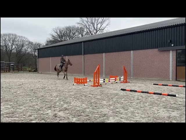 Jumping under the saddle