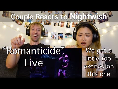 Couple Reacting to Nightwish "Romanticide" Live