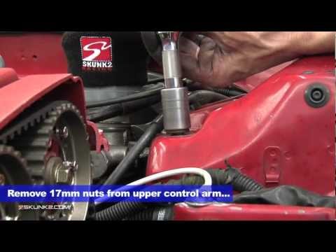Skunk2 How-To: Pro Series Front Camber Kit Installation