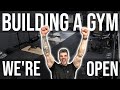BUILDING A GYM | Ep.4 - IT'S READY! The Best Gym So Far