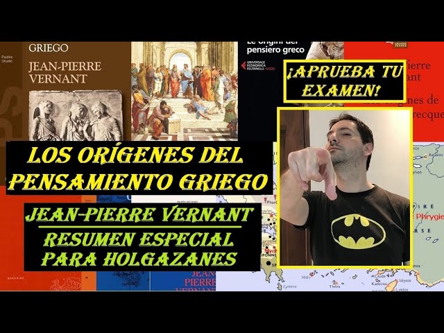 Vídeo relacionado con Los orígenes del pensamiento griego