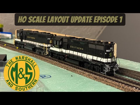 HO Scale Layout Update Episode 1