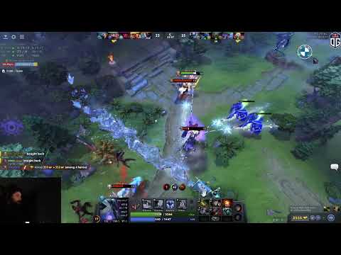 Gorgc's not liking his Invoker's dieback and starts flaming him KEKW