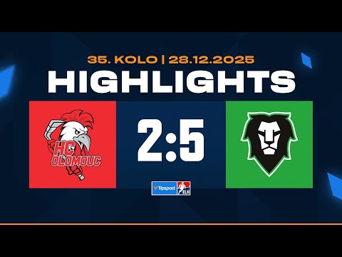 Highlights | HC Olomouc vs. BK Mladá Boleslav 2:5 | 28.12.2025