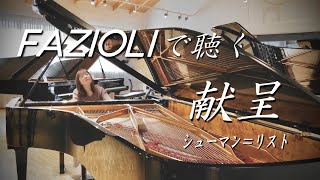 Download lagu 【FAZIOLI（ファツィオリ）で聴く名曲の旅】シューマン＝リスト『献呈』〜君に捧ぐ〜ドイツ語＆日本語訳歌詞付き／Widmung R.Schumann = F.Liszt mp3