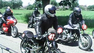 preview picture of video 'HMV classic race demo Boekel start'