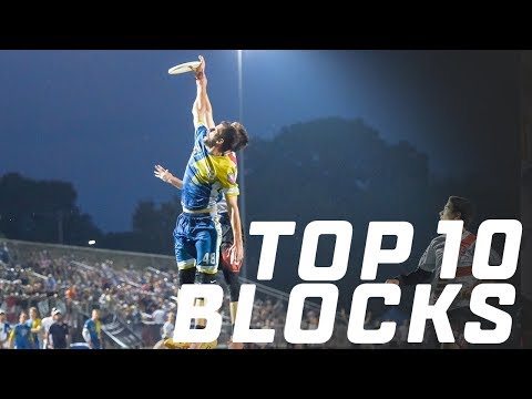 Top 10 Blocks from the 2018 Season | #ultimatefrisbee