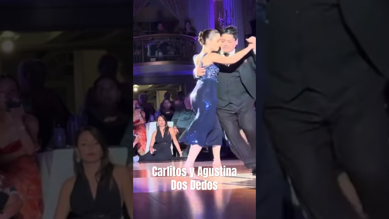 Carlos Espinoza y Agustina Piaggio - Dos Dedos | Gavito Tango Festival #argentinetango #タンゴ #shorts