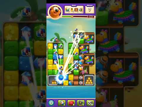 Toon Blast Level 6836 Super Hard Level