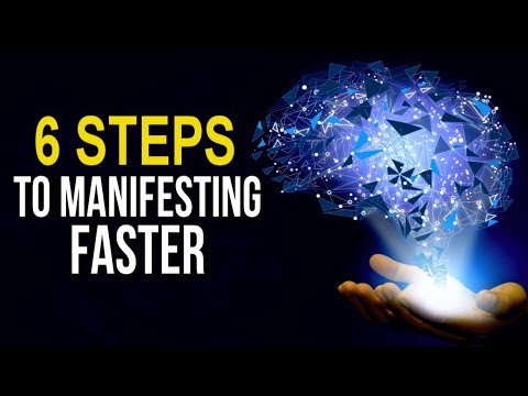 Turn Your Brain Into a CREATION MACHINE! 6 Steps to MANIFEST MORE of What You WANT (Powerful!) Video