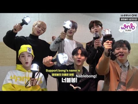 [ENG SUB] 171214 Wanna One - We have a Lightstick! by WNBSUBS