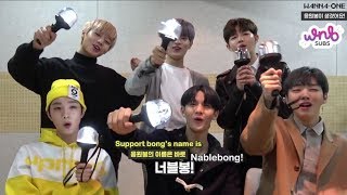 [ENG SUB] 171214 Wanna One - We have a Lightstick! by WNBSUBS