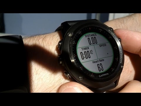 Garmin Fenix3 Review - Almost all buttons and menus are clicked