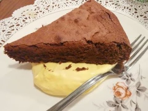 Eufrosino Osteria Roma - Torta Tenerina con crema al mascarpone