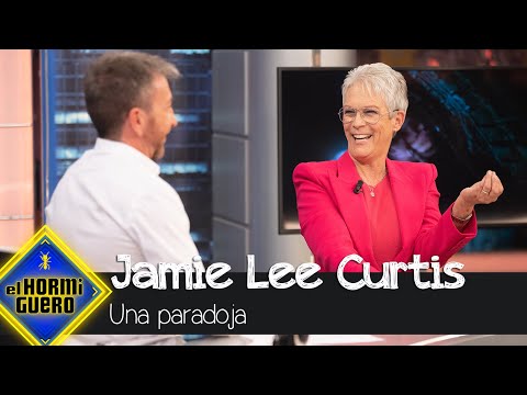 La paradoja de Jamie Lee Curtis al confesar que odia las películas de miedo - El Hormiguero