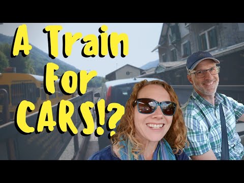 There's a CAR TRAIN near Bled [plus historic Kobarid!]