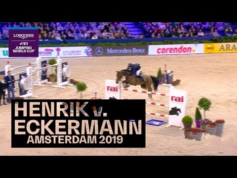 The crowd goes ballistic here in Amsterdam! #Throwback | Longines FEI Jumping World Cup™