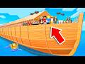 Fizemos A Maior Viagem Com A Arca De Noé No Minecraft
