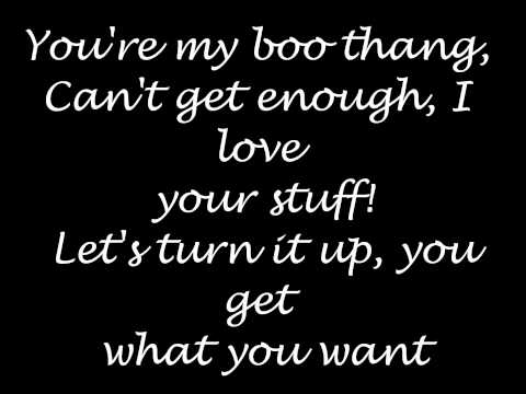 Verse Simmonds Ft Kelly Rowland - Boo Thang lyrics