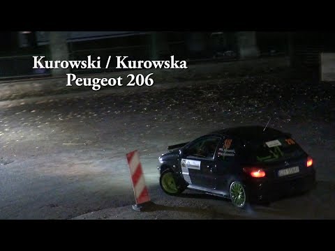 45 Cieszyńska Barbórka 2019 - 6 Runda RSPS - Krystian Kurowski / Marzena Kurowska - Peugeot 206