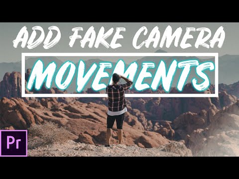 USING FAKE CAMERA MOVEMENTS BY KEY FRAMING: PREMIERE PRO
