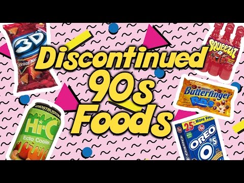 Discontinued 90s Foods - Saturday Morning Replay