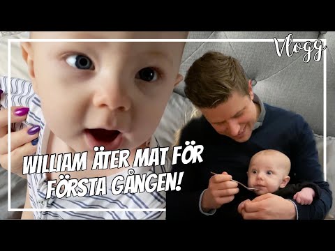 WILLIAM ÄTER MAT FÖR FÖRSTA GÅNGEN | VLOGG
