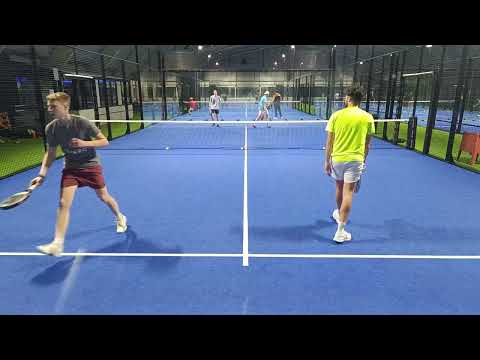 Padel exercise: deuce + advantage game!