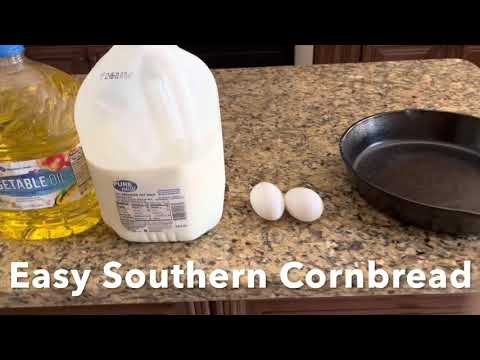 Easy Southern Cornbread