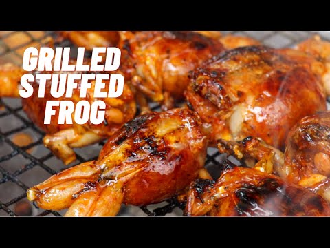 Grilled-stuffed Frog, Infamous & Delicious Street Food Dish You Must Try in Cambodia