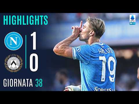 Hojlund Blinda Il Secondo Posto | NAPOLI-UDINESE 1-0 | HIGHLIGHTS | SERIE A ENILIVE 2025/26