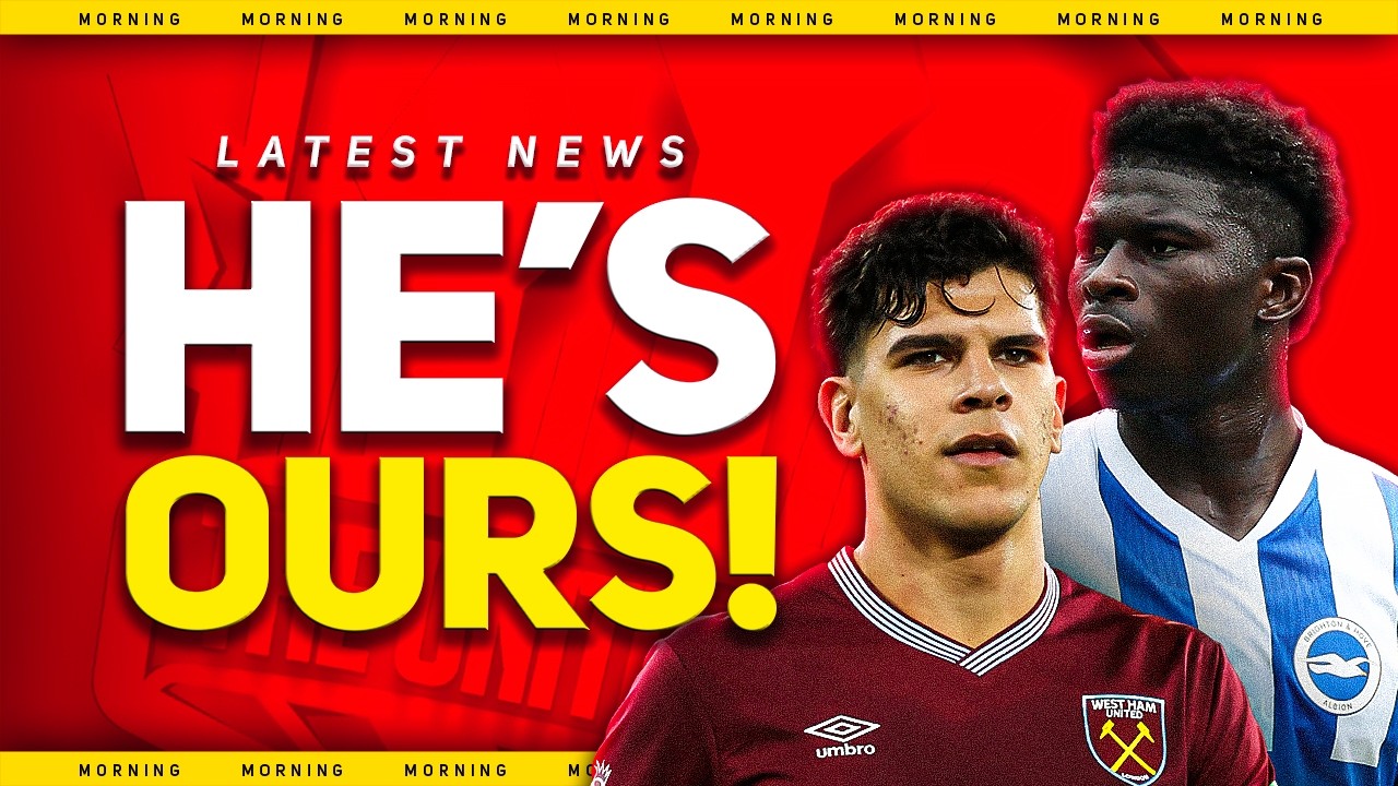 IT'S DONE! Carrick's MIDFIELD 3 Chosen? Man Utd Transfer News