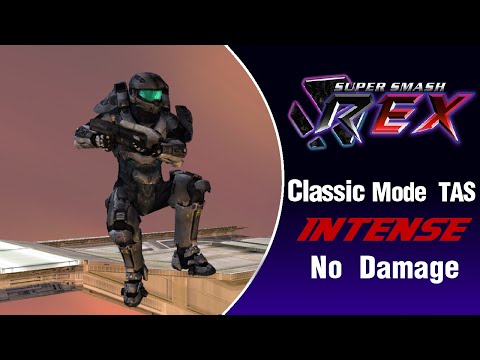 Super Smash REX [TAS] - Master Chief Classic Mode (Intense, No Damage)