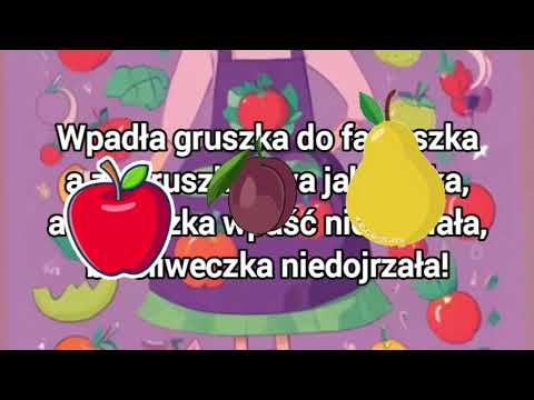 Wpadła gruszka do fartuszka