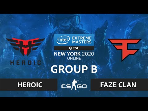 CS:GO - Heroic vs. FaZe Clan [Train] Map 2 - IEM New York 2020 - Group B - EU