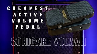 Video thumbnail for IS IT GOOD? CHEAPEST ACTIVE VOLUME GUITAR PEDAL - SONICAKE VOLWAH by Am Gm