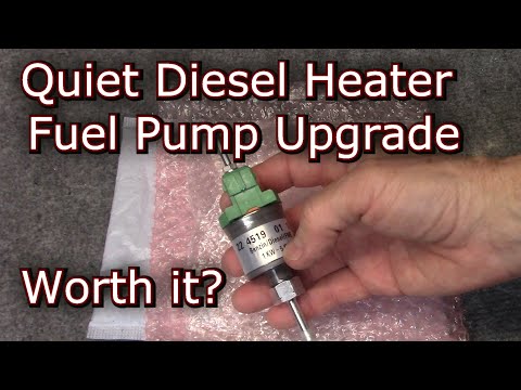 Diesel Heater Quiet Fuel Pump Upgrade
