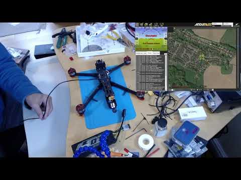 ArduCopter 7" LR Build Video 14 - Initial Configuration, Ready to Arm