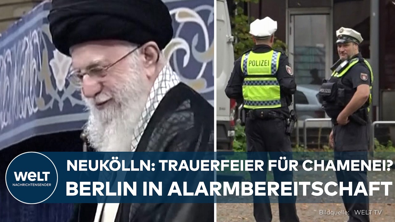 BERLIN-NEUKÖLLN: Trauer um Terror-Regime-Führer Chamenei! Rächen sich seine Anhänger in Deutschland?