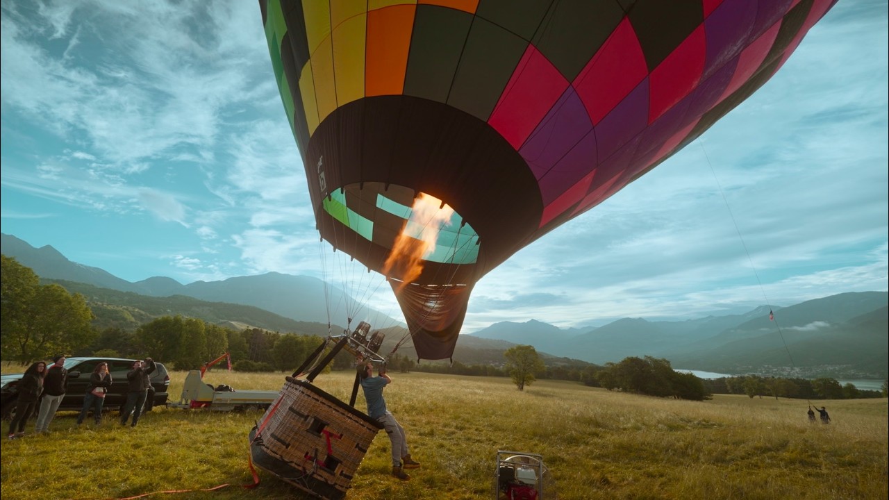 Un vol avec B2O montgolfière