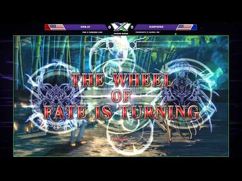 F@X 250 BB:CF - Senjo (Hazama) Vs. KarthisK (Λ-No.11-) - BlazBlue: Central Fiction Round Robin