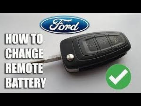 BEST and SAFE : How to change Ford keyless remote key battery - Focus Kuga Mondeo Explorer Ecosport