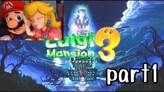 ルイージマンション３実況プレイ part1【最強伝説究極ノンケ冒険記】